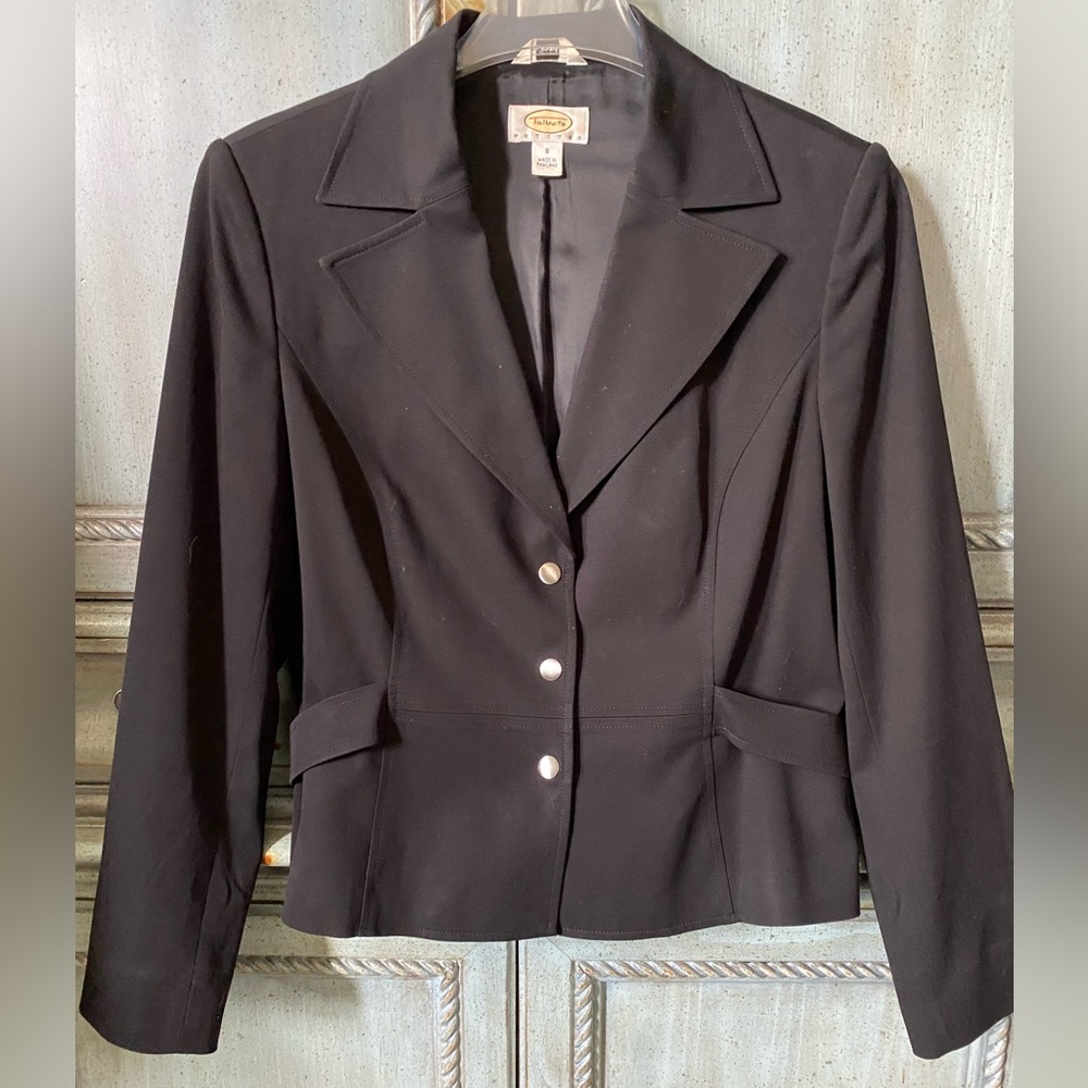 Talbots Elegant Black Women's Blazer